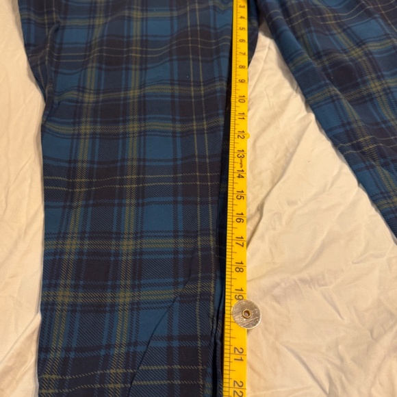 Torrid Premium Legging – Teal/Navy Plaid - Picture 5 of 6